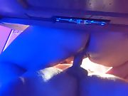 Wife's fuckbox squirting during fine time in rv